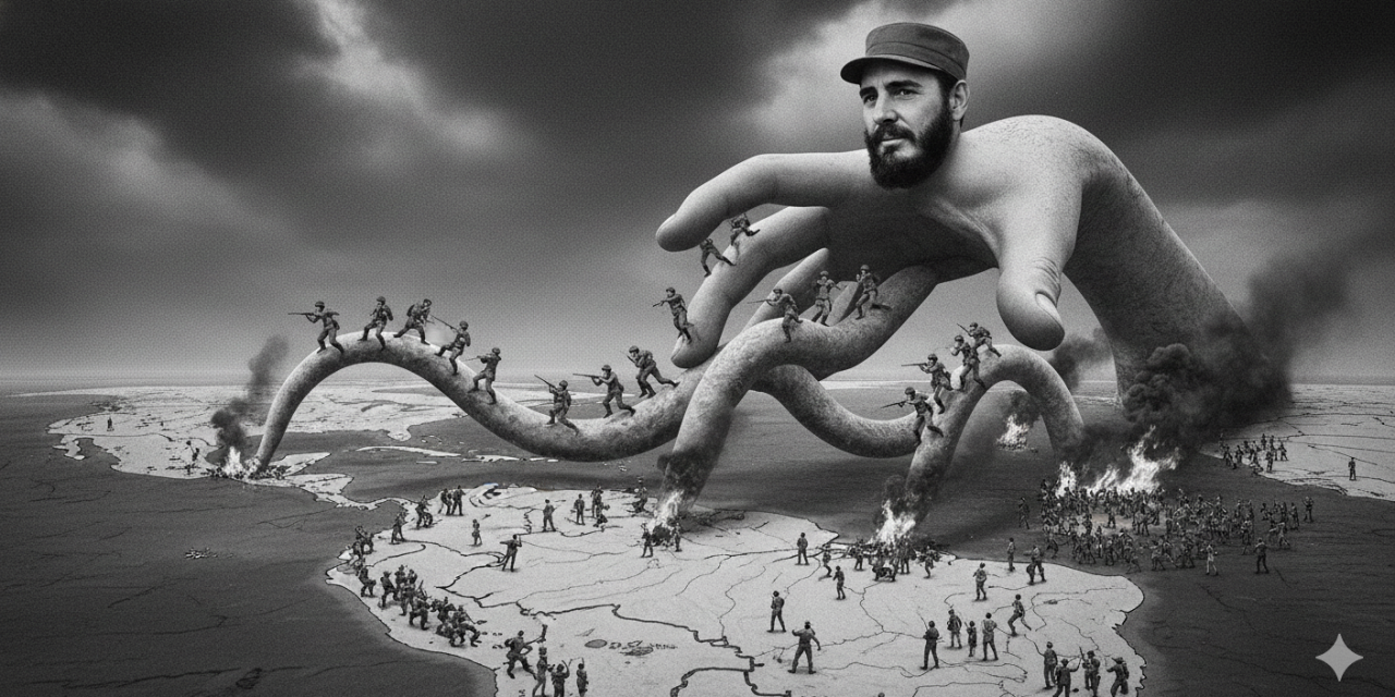 Fidel Castro: estratega de la invasión y exportación de violencia