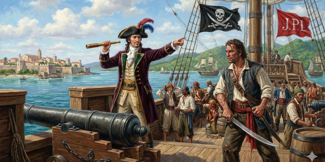 Jean Laffite, Pirata del Golfo: entre acero, geopolítica y misterios