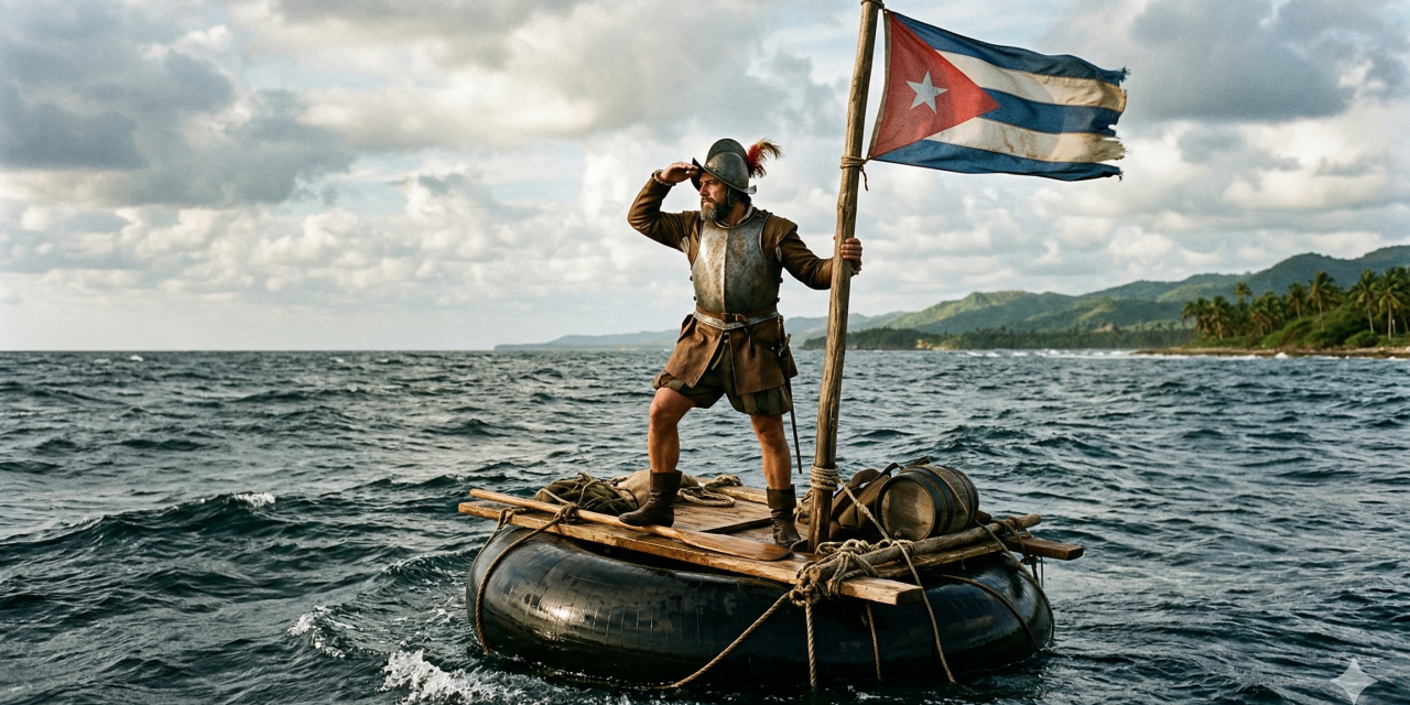 Hernán Cortés: El primer balsero cubano
